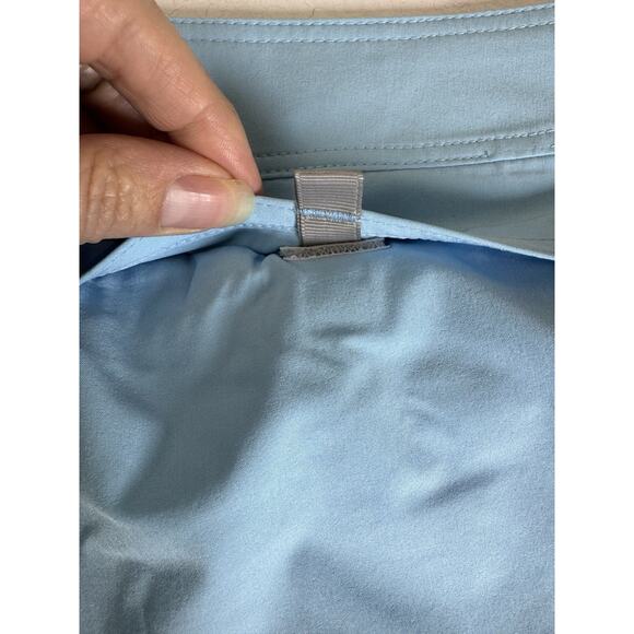 Prana Board Shorts Women Xl Light Blue Schaffie Swim Beach Surf New Swimwear - Picture 3 of 10